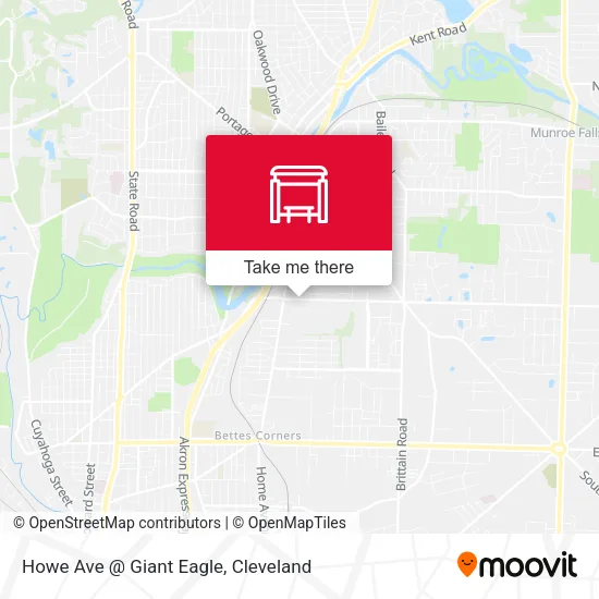 Mapa de Howe Ave @ Giant Eagle