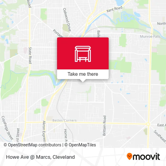 Mapa de Howe Ave @ Marcs