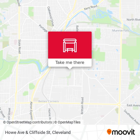 Mapa de Howe Ave & Cliffside St