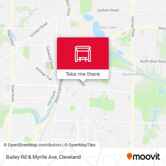 Mapa de Bailey Rd & Myrtle Ave