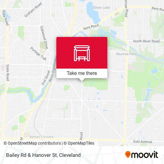 Bailey Rd & Hanover St map
