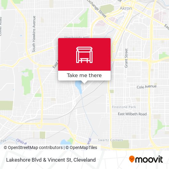 Lakeshore Blvd & Vincent St map