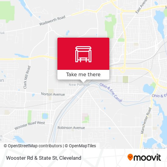 Mapa de Wooster Rd & State St