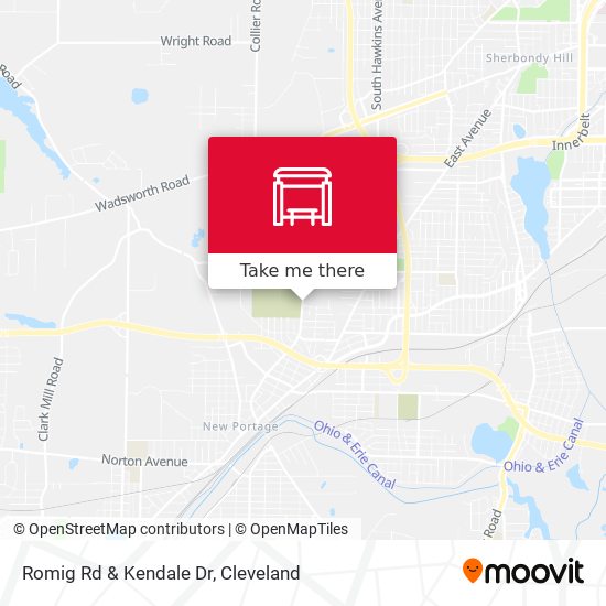 Mapa de Romig Rd & Kendale Dr