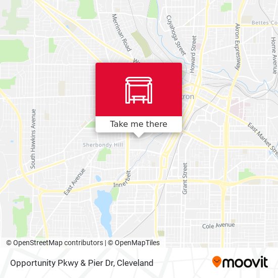 Opportunity Pkwy & Pier Dr map