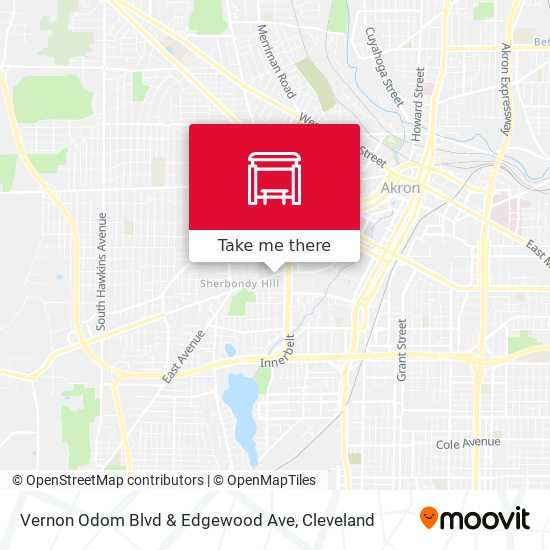 Vernon Odom Blvd & Edgewood Ave map