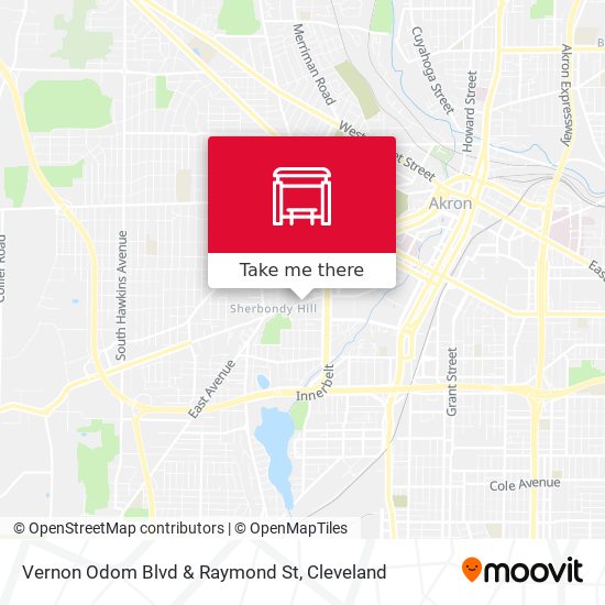 Vernon Odom Blvd & Raymond St map