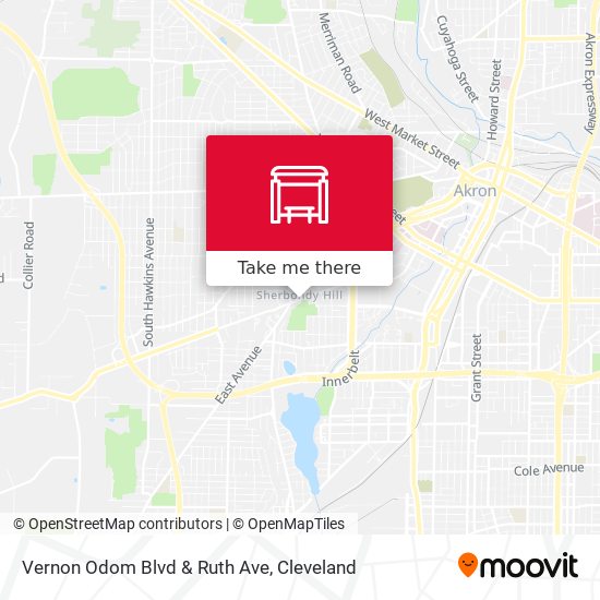 Vernon Odom Blvd & Ruth Ave map