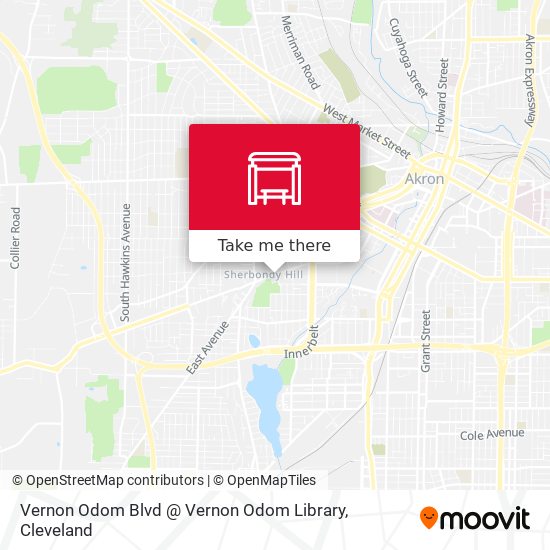 Vernon Odom Blvd @ Vernon Odom Library map