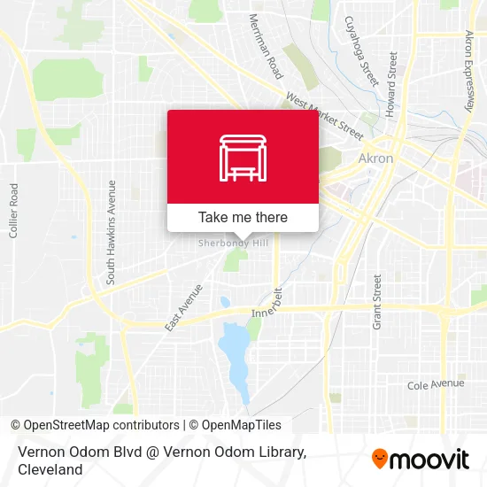 Vernon Odom Blvd @ Vernon Odom Library map