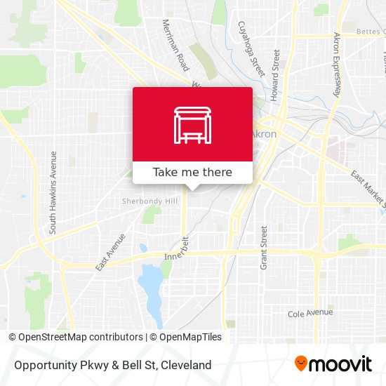 Mapa de Opportunity Pkwy & Bell St