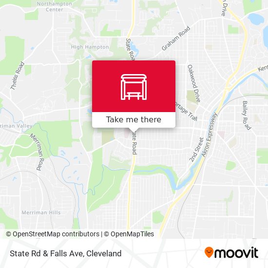 Mapa de State Rd & Falls Ave