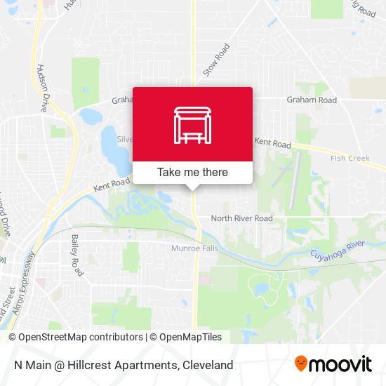 N Main @ Hillcrest Apartments map