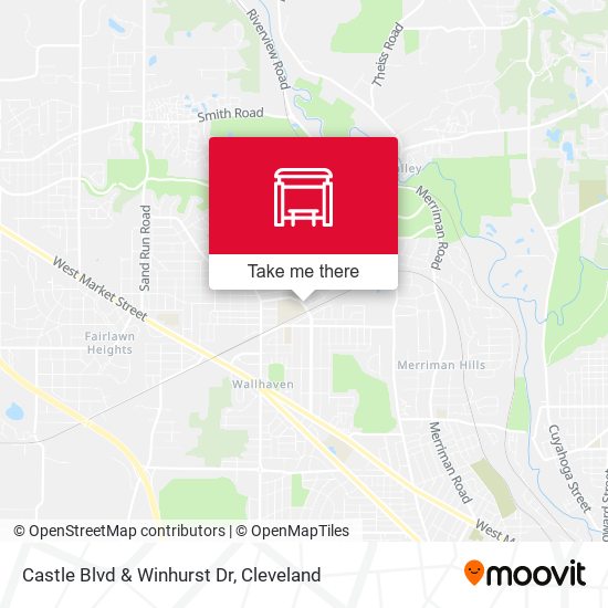 Castle Blvd & Winhurst Dr map