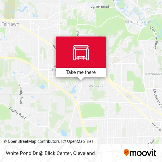 White Pond Dr @ Blick Center map