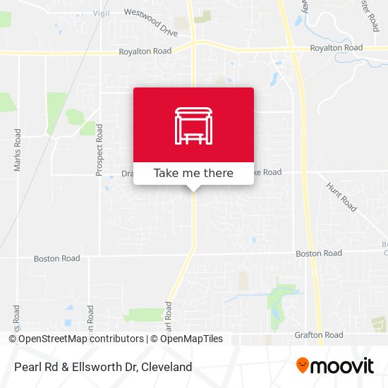 Mapa de Pearl Rd & Ellsworth Dr