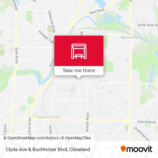 Mapa de Clyde Ave & Buchholzer Blvd