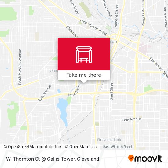 W. Thornton St @ Callis Tower map