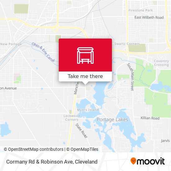 Cormany Rd & Robinson Ave map