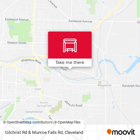 Gilchrist Rd & Munroe Falls Rd map