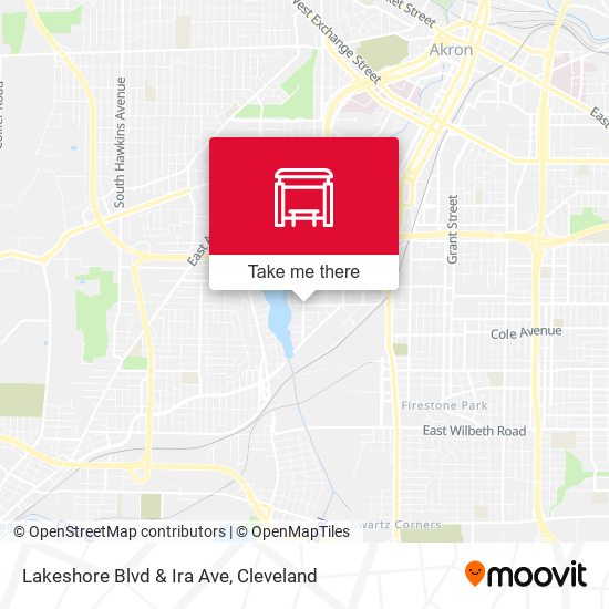 Lakeshore Blvd & Ira Ave map