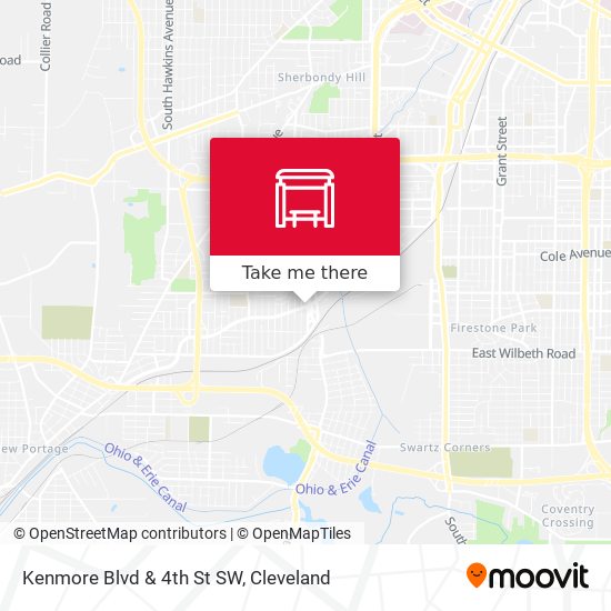 Kenmore Blvd & 4th St SW map