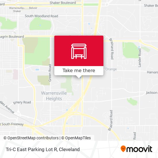 Mapa de Tri-C East Parking Lot R