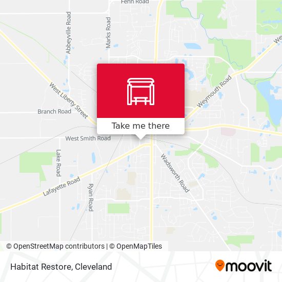 Mapa de Habitat Restore