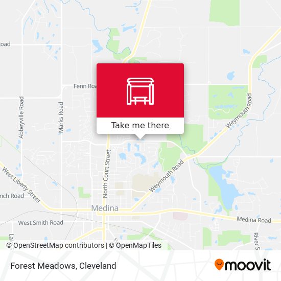 Mapa de Forest Meadows
