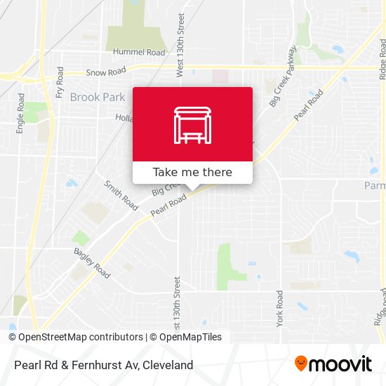 Pearl Rd & Fernhurst Av map
