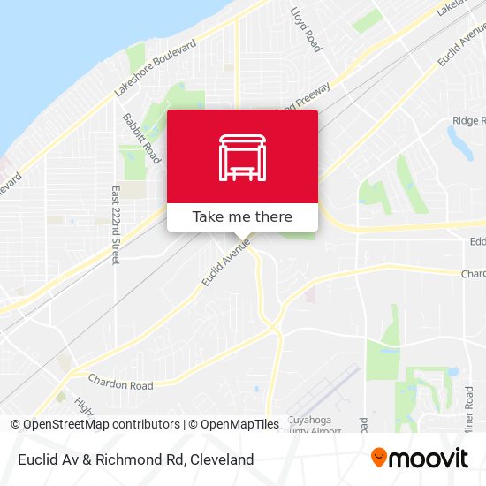 Mapa de Euclid Av & Richmond Rd