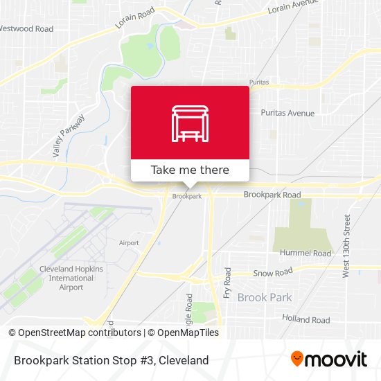 Brookpark Station Stop #3 map