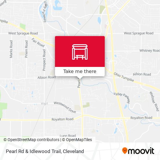 Mapa de Pearl Rd & Idlewood Trail