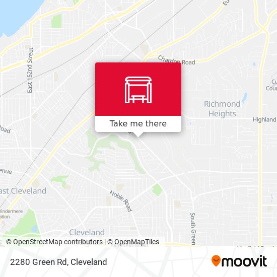 Mapa de 2280 Green Rd