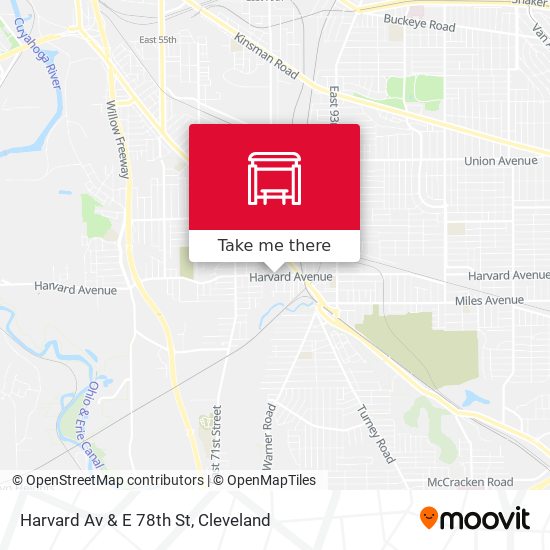 Mapa de Harvard Av & E 78th St