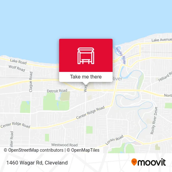1460 Wagar Rd map