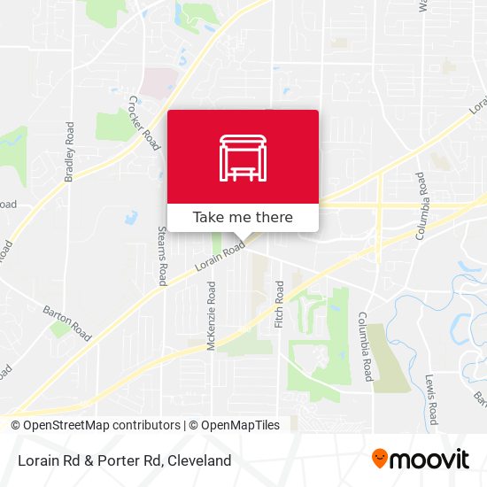 Mapa de Lorain Rd & Porter Rd