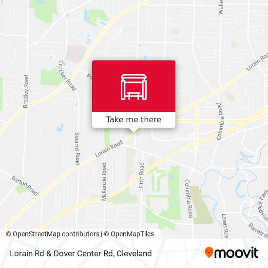 Mapa de Lorain Rd & Dover Center Rd