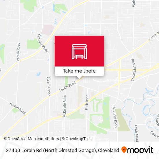 27400 Lorain Rd (North Olmsted Garage) map