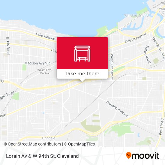 Mapa de Lorain Av & W 94th St