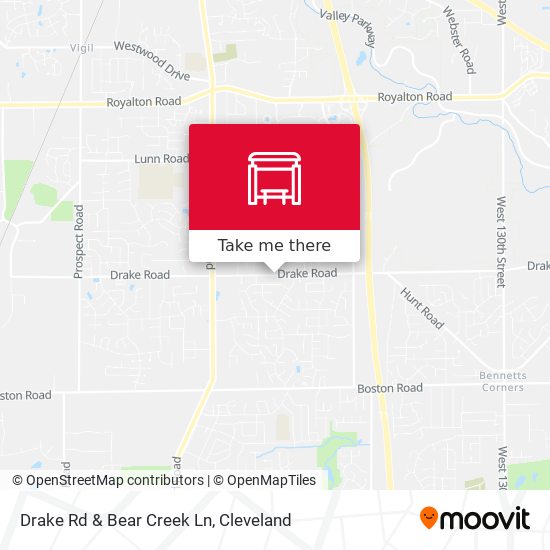 Drake Rd & Bear Creek Ln map