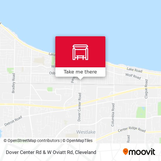 Mapa de Dover Center Rd & W Oviatt Rd
