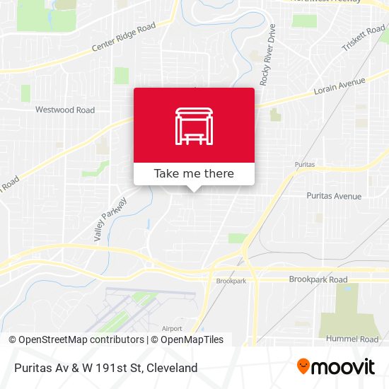 Mapa de Puritas Av & W 191st St