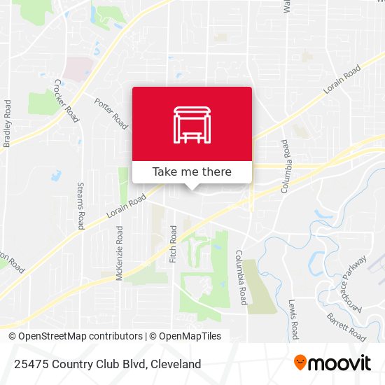 25475 Country Club Blvd map