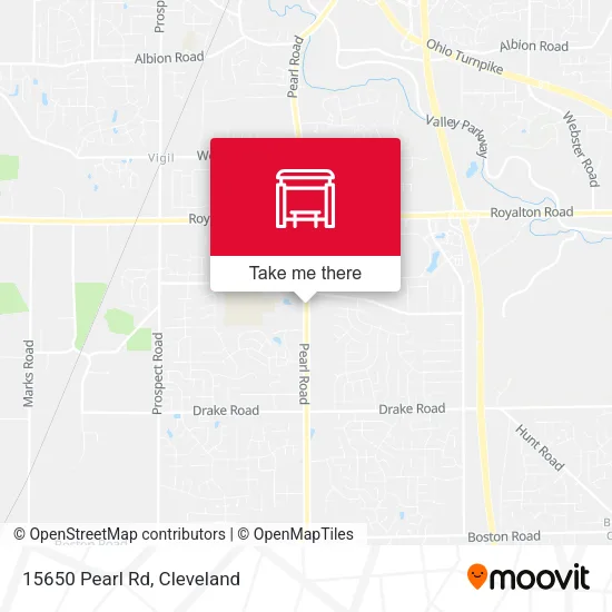 Mapa de 15650 Pearl Rd