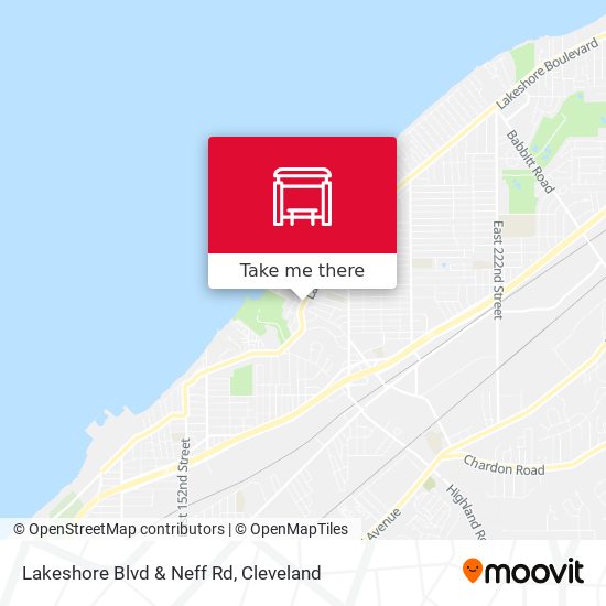 Mapa de Lakeshore Blvd & Neff Rd