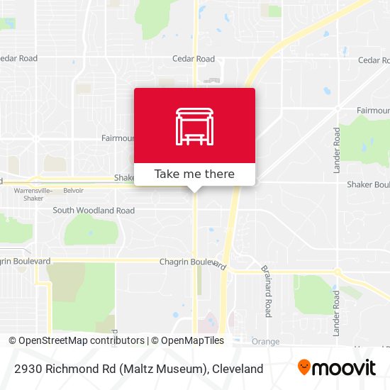 2930 Richmond Rd (Maltz Museum) map