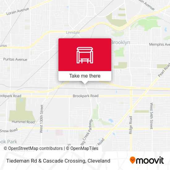Mapa de Tiedeman Rd & Cascade Crossing