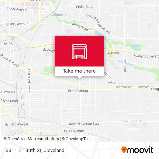 Mapa de 3311 E 130th St