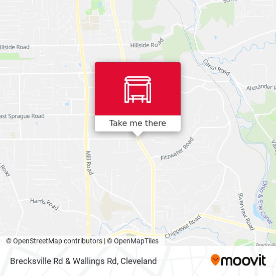 Mapa de Brecksville Rd & Wallings Rd